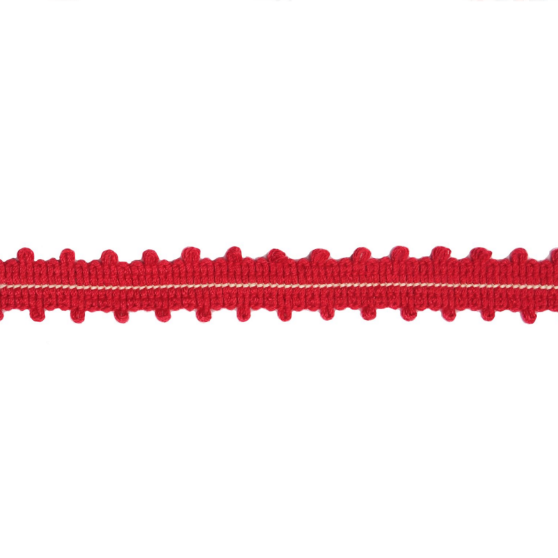 No Chintz Pretty Braid Red Trim